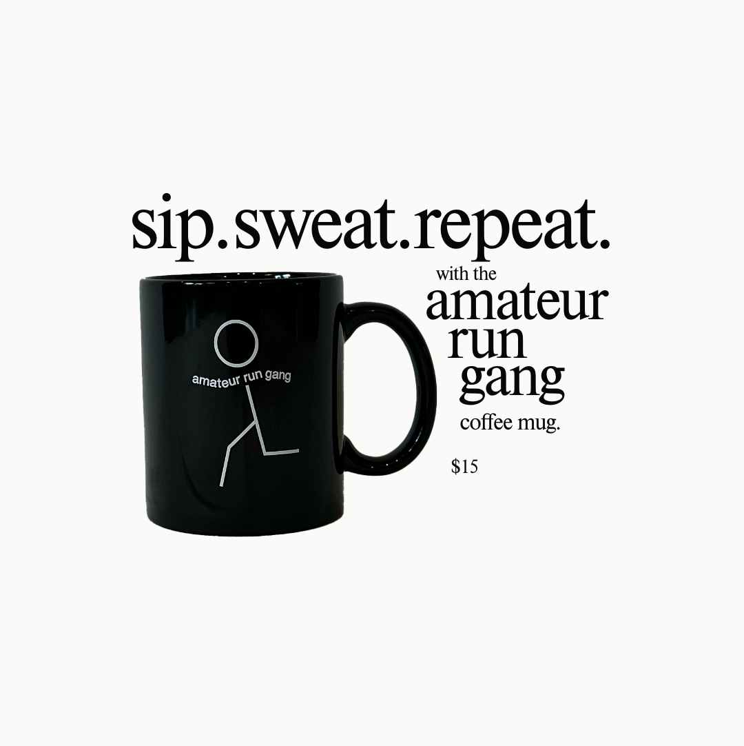 amateur run gang coffee mug
